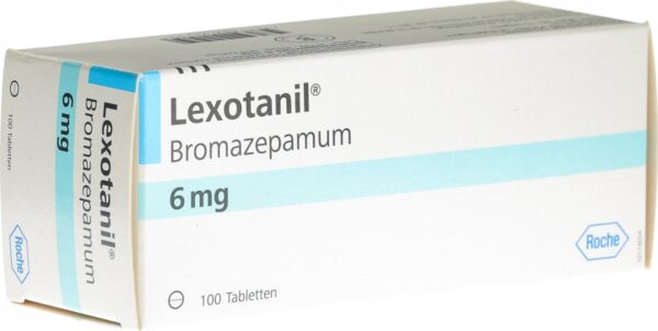 köp lexotanil bromazepam 6 mg